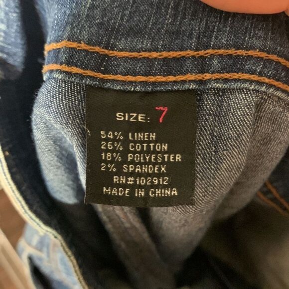 3for$20 bootcut size 7 junior - Picture 4 of 5